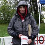 Brian Mullett wins a nice looking Yamaha Hat compliments of Boat Boys